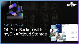 QNP211 OffSite Backup with myQNAPcloud Storage [upl. by Dyson]