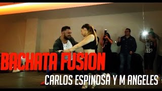 Carlos Espinosa Y M Angeles Bachata Fusion  Madrid Bachata Festival [upl. by Witte637]