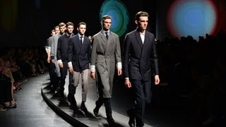 Ermenegildo Zegna SS 2014 Fashion Show by Stefano Pilati [upl. by Burg194]