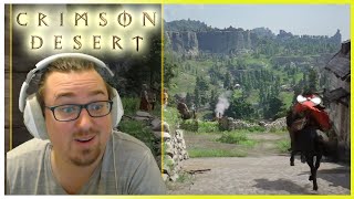 ⚠️ CRIMSON DESERT►LA CLAQUE VISUEL DE FOLIE  Reaction Gamescom Trailer [upl. by Aromat493]