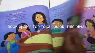 Hurray for Diwali  Book choice for October Toka Junior [upl. by Enawd616]