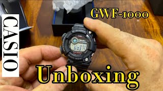 Unboxing Casio GShock Frogman GWF1000 [upl. by Godspeed]