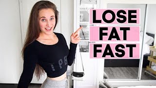 10 TIPS TO LOSE FAT FASTER  Become a Fat Burning Machine [upl. by Aznarepse]