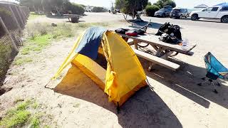 2003 Bike Packing Cruzbike Q45 to the beach camping [upl. by Irok617]