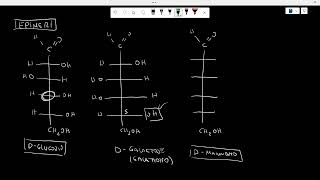 Enantiomero vs Epimero vs Anomero MonosaccaridiBIOCHIMICA [upl. by Jenesia]