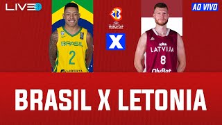 BRASIL x LETÔNIA  AO VIVO l COPA DO MUNDO DE BASQUETE [upl. by Noitsirhc]