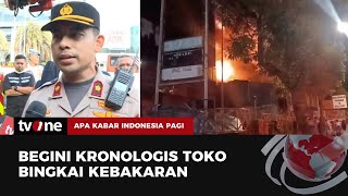 Tujuh Orang Tewas dalam Tragedi Kebakaran Toko Bingkai di Mampang  AKIP tvOne [upl. by Nylecsoj]