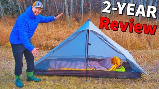 BEST BUDGET ULTRALIGHT TENT  3F UL Lanshan 1 Pro Tent Review [upl. by Atidnan844]