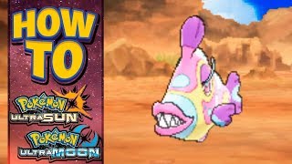 HOW TO GET Bruxish in Pokemon Ultra Sun and Moon [upl. by Ahsiyn690]