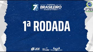 CAMPEONATO BRASILEIRO DE BASE 2023  1ªRODADA [upl. by Anawait]