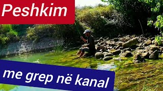 Peshkim me grep në kanal [upl. by Suilmann]