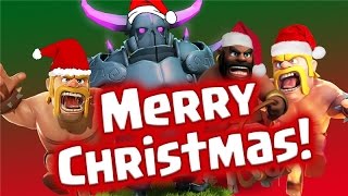 Clash of Clans  Merry Christmas Special  Thank You From Galadon and Peter 17 [upl. by Etteiram]