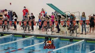 Middle School Swim Meet at PVEC [upl. by Anelaf644]