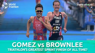 Gomez V Brownlee  An all time great sprint finish [upl. by Pelletier442]