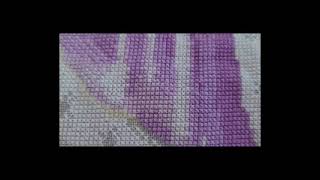 Discoloured cross stitch thread [upl. by Tamma]