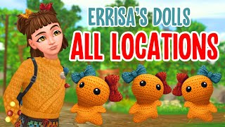 ALL 16 ERRISAS DOLL LOCATIONS amp COORDINATES IN STAR STABLE MAIN STORY QUEST [upl. by Danuloff]