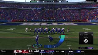 Bills vs Chiefs Week 11 Szn 1 [upl. by Sewellyn]