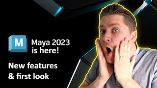 MAYA 2023 RELEASED New Features First Look [upl. by Fita880]