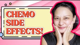 SIDE EFFECTS NG CHEMOTHERAPY Mga dapat gawin kapag nakakaranas ng side effects pia besmonte [upl. by Aural]