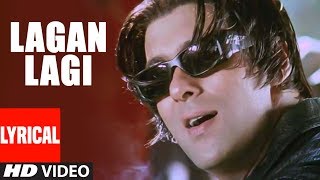 Lagan Lagi Lyrical Video  Tere Naam  Sukhwinder Singh  Salman Khan Bhoomika Chawla [upl. by Bennink]