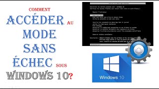 Comment accéder au mode sans échec sous Windows 10 [upl. by Misaq959]