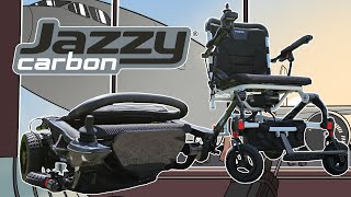 The Ultimate Travel Companion for Mobility Impaired  Pride Jazzy Carbon Electric Wheelchair [upl. by Annairda]