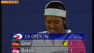 Steffi Graf vs Yayuk Basuki US OPEN 1996 [upl. by Linson]