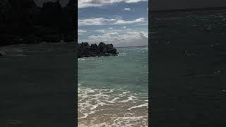 White sand and rock formation trendingshorts Bermuda Island [upl. by Ruttger]