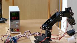 6 DOF Robot arm [upl. by Sulienroc]