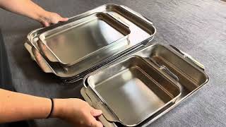 Hestan OvenBond Collection vs Hestan OvenBond Collection Stainless Steel Baking Sheet Set [upl. by Dowlen819]