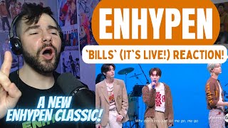 ENHYPEN  Bills Its Live Reaction [upl. by Kinom]