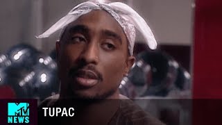 Tupac on What Immaturity Means 1995  MTV News [upl. by Aicekal743]