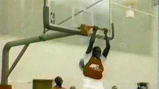 Larry Jordan MJs brother dunking [upl. by Suirtemid]