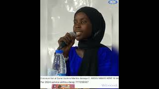 akhlou daraji tari al Quran toulet Mamour daraaye C Abdou mbaye KÉRÉ 18 SAFAR 2024 [upl. by Kurt]