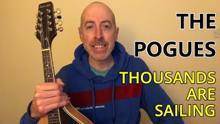 Thousands Are Sailing The Pogues  Mandolin Instrumental Tutorial [upl. by Lalat]