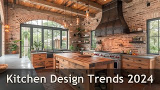 Kitchen Design Trends 2024 [upl. by Jermyn]