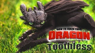 How To Train Your Dragon Toothless l Art Doll Tutorial [upl. by Mirabella]