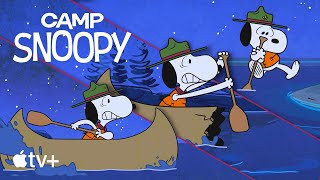 Snoopy Runs Away from a bug  Camp Snoopy  Cartoons for Kids [upl. by Raynah529]