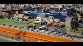 Ray reporting from Timonium Train Show modelrailroad autism halloweentrain [upl. by Lubin]