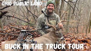 Deer Hunting Public Land Ohio Buck in the Truck Tour [upl. by Christa]