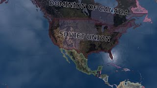 WHAT IF USSR ANNEXED USA IN WW2HOI4 TIMELAPSE [upl. by Rust199]