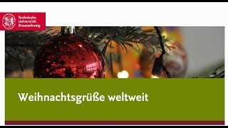 Weihnachtsgrüße weltweit [upl. by Zetnauq]