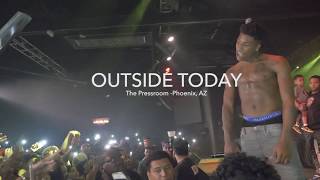 NBA YoungBoy Performing quotOutside Todayquot Live In Concert in Phoenix AZ The Pressroom [upl. by Mariand332]