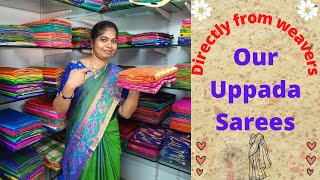 Uppada Sarees  Jamdani Pattu Sarees  Latest Uppada Sarees with wholesale price  Part1 [upl. by Eiramannod]