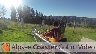 Alpsee Coaster Immenstadt im Allgäu  Die längste und beste Rodelbahn Deutschlands [upl. by Acitel]