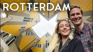 FIRST TIME in ROTTERDAM 🇳🇱 20 things to do  our vlog [upl. by Ahseenak]