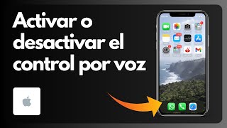 Cómo activar o desactivar el control por voz en iPhone o iPad [upl. by Atirabrab]