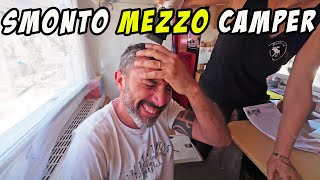 Smonto MEZZO CAMPER per AGGIORNARLO 😵 Stepsover EXTRA [upl. by Nutter721]