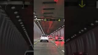 Driving through Tetsuo Harano Tunnel Oahu Hawaii hawaiianisland driving [upl. by Ecilef441]