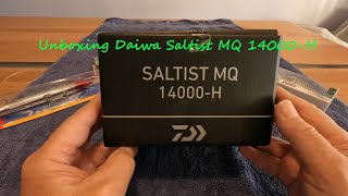 Unboxing Daiwa Saltist MQ 14000 H Reel [upl. by Netty577]